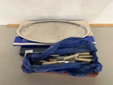 Mixed Lot: Various boxed items to include Old Hall hors d'oeuvres dish, stainless steel cutlery etc