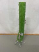 An Art Glass cactus type vase