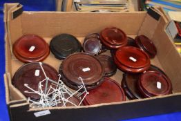 Quantity of wooden pot stands