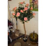 Artificial rose tree