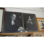 Two mid 20th Century framed photographs