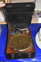 A Mastertone gramophone