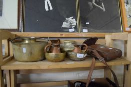 Mixed Lot: Metal wares and a vintage camera