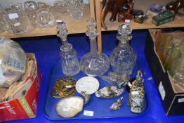 Mixed Lot: Decanters, model ducks and other items