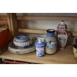 Assorted ceramics to include Spode, collectors plates, tea bowls etc