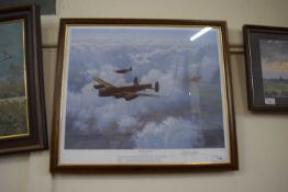 Band of Brothers, Gerald Colson, signed, framed and glazed