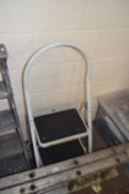 Folding step stool