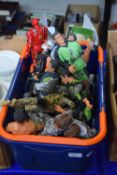 Quantity of assorted Action Men and others similar