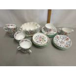 Quantity of Minton Haddon Hall table wares