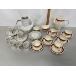 Mixed Lot: Royal Doulton Samarra coffee set together with a Grindley coffee set