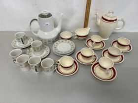 Mixed Lot: Royal Doulton Samarra coffee set together with a Grindley coffee set