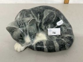 Winstanley model of a sleeping cat