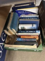 One box of mixed books to include war interest
