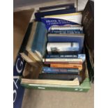 One box of mixed books to include war interest