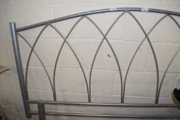 Metal headboard