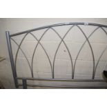 Metal headboard