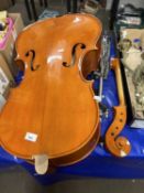 Cello by Andreas Zell, for repair