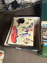 Box of various Giles books
