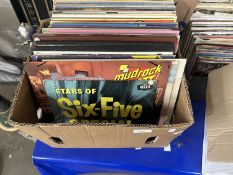 Box of various assorted LP's