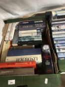 One box of books, biographies etc
