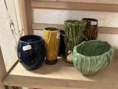 Mixed Lot: Various Sylvac and other vases