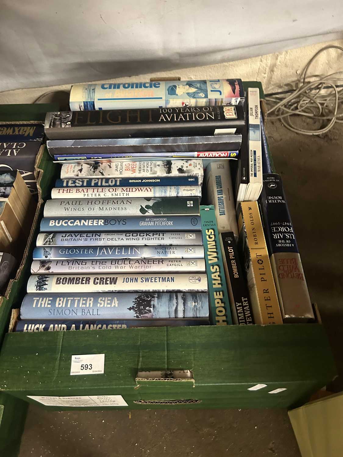 One box of books, war interest