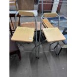 Pair of bar stools