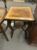 Small two tier occasional table