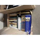 One box of various Dictionaries etc