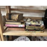 Mixed Lot: Assorted books to include James Bond paperbacks