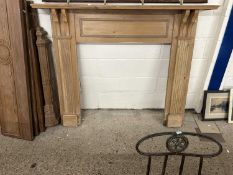 Pine fire surround