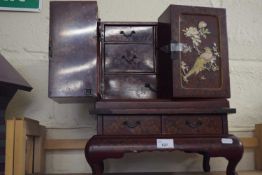 A Chinese table cabinet