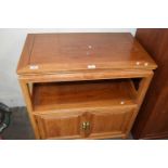 Modern Chinese hardwood side cabinet with cupboard base