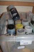 Quantity of printers paints and inks