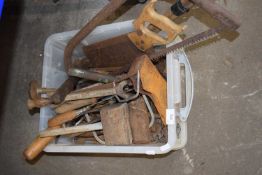 Quantity of assorted wood working hand tools