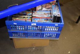 Two boxes of assorted DVD's