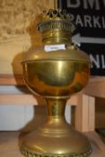 Brass oil lamp base
