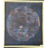 Derek Inwood (1925-2012). oil on canvas, "Planet Liz", framed, signed, titled verso, 30-40
