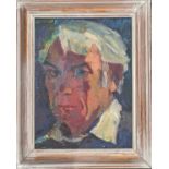 Derek Inwood (1925-2012). oil on board, Self-Portrait, signed, titled verso, framed,