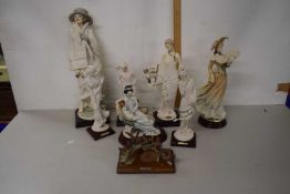 Group of Florence and other figurines