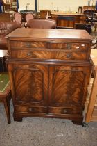 Mahogany television cabinet