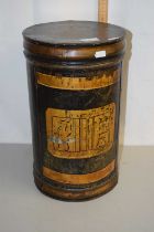 Vintage Tole ware cannister