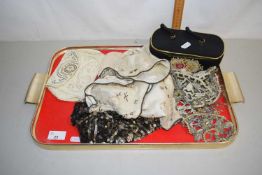 Mixed Lot: Beaded evening bags and other items