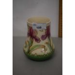 A Foley Wileman floral decorated vase