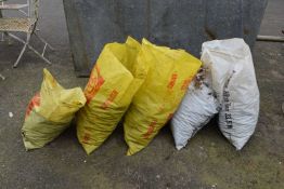 Five bags of lump coal