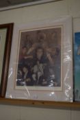 Stephen Doig, Wonderful Life Sir Cliff Richard, coloured print, framed and glazed
