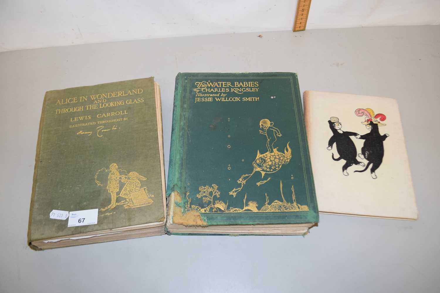 Lewis Carroll, Alice in Wonderland and Through the Looking Glass together with Charles Kingsley