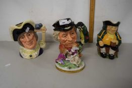 Royal Doulton character jugs, Dick Whittington and The Walrus and The Carpenter together with
