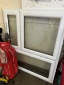 A uPVC window