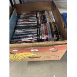 Two boxes of DVD's